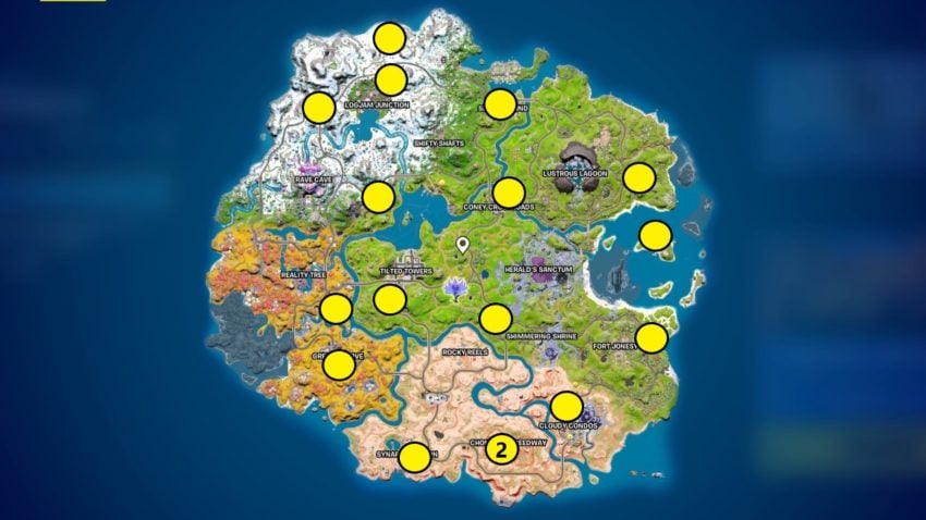 All Upgrade Bench locations in Fortnite Chapter 3 Season 4 - Gamepur