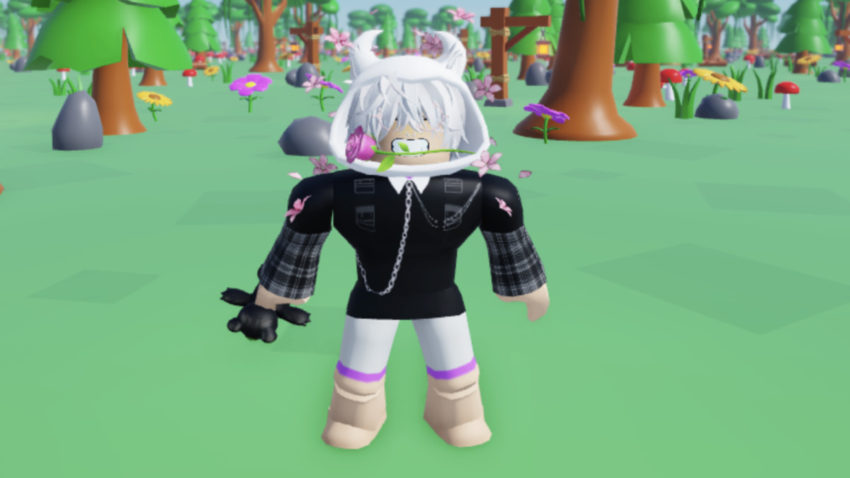 White Messy Cat Boy Hair - Roblox  Anime cat boy, Boy hairstyles, Black hair  roblox