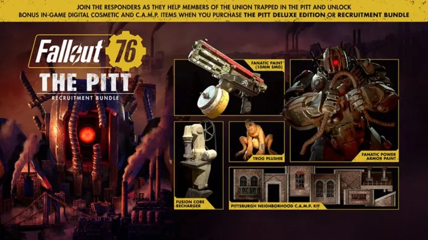 Fallout 76 The Pitt Recruitment