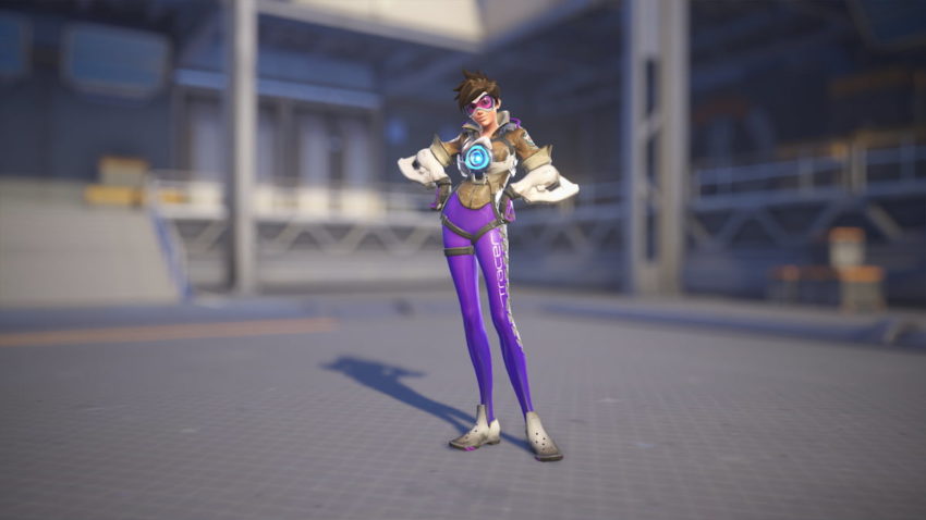 Overwatch: Tracer Electric Purple Skin - , The Video Games