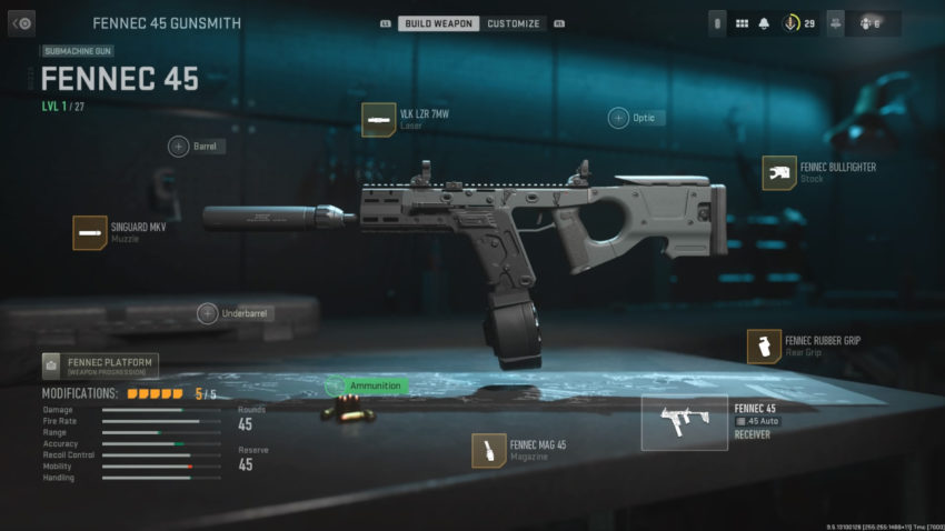 Best Fennec 45 loadout in Call of Duty: Modern Warfare 2 - Gamepur